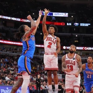 塞克斯顿20分1板2助 NBA公牛108-116不敌雷霆